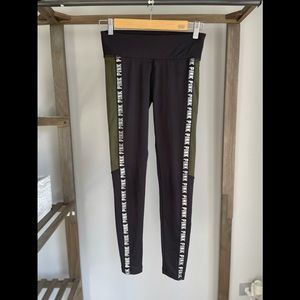 Victoria Secret Pink Cozy Fleace Lined Leggings